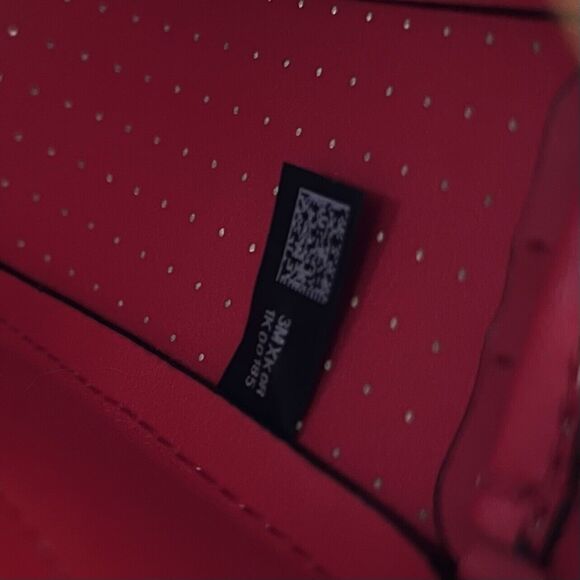 MICHAEL KORS Ginny Bright Red Leather Medium Crossbody Camera Bag - Picture 11 of 13